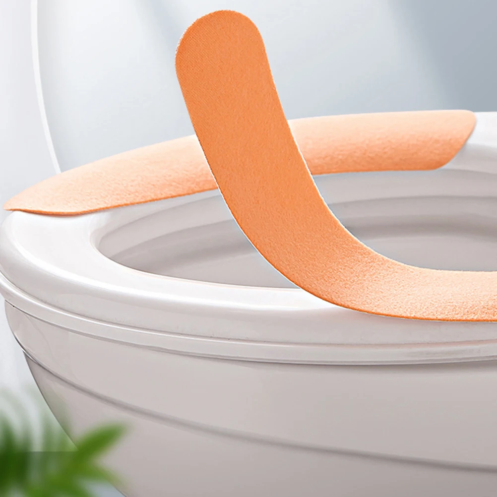 

15 Pairs Toilet Washer Reusable Toilets Pads Upgraded Warmer Cushion Potty Seat for