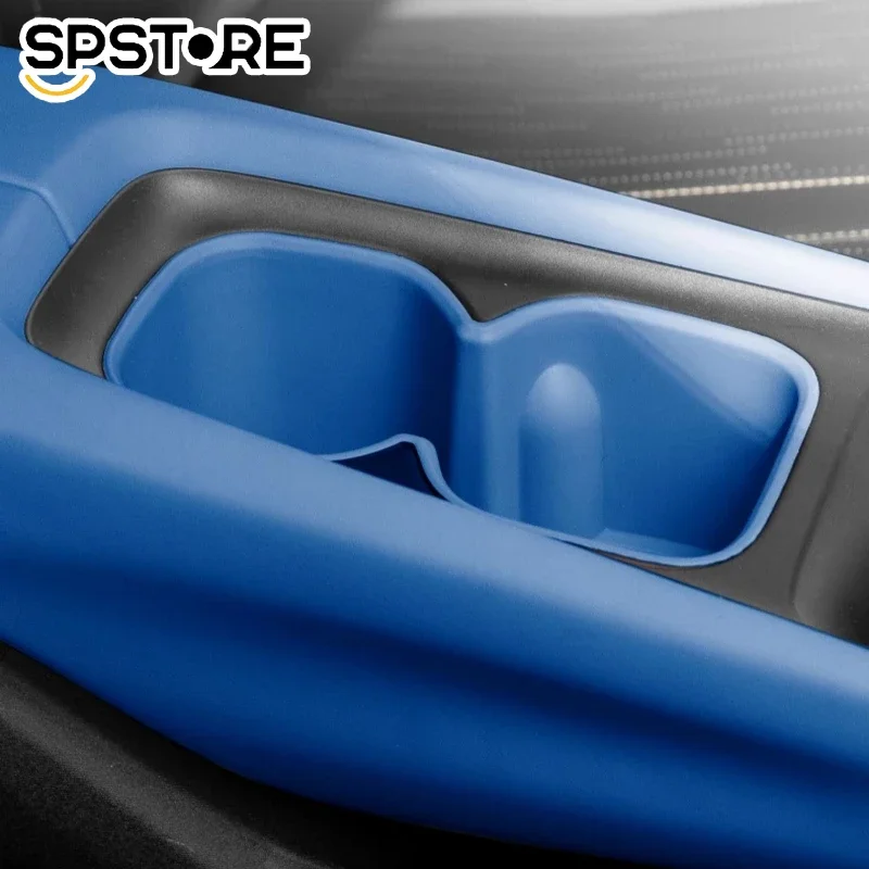 For BYD Seagull Car Water Cup Holder Storage Box Anti-slip Pad Fixed Beverage Holder Garbage Box Auto Interior Accessories