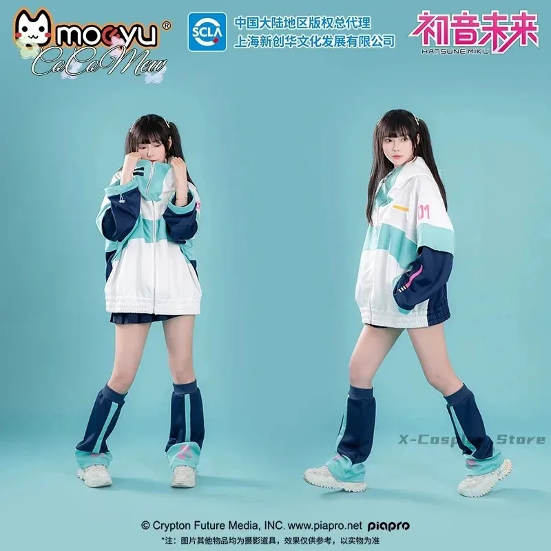 2025 22 XT8 أنيمي معطف للرجال Mikuu تأثيري سترة واقية سترة جاكت مزود بغطاء للرأس النساء الملابس زي ملابس خارجية غير رسمية سستة الرياضة