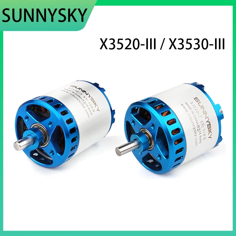 

SUNNYSKY X3520-III X3530-III I 445KV 560KV 780KV Brushless Motor for RC Quadcopter Airplanes Fixed Wing Plane
