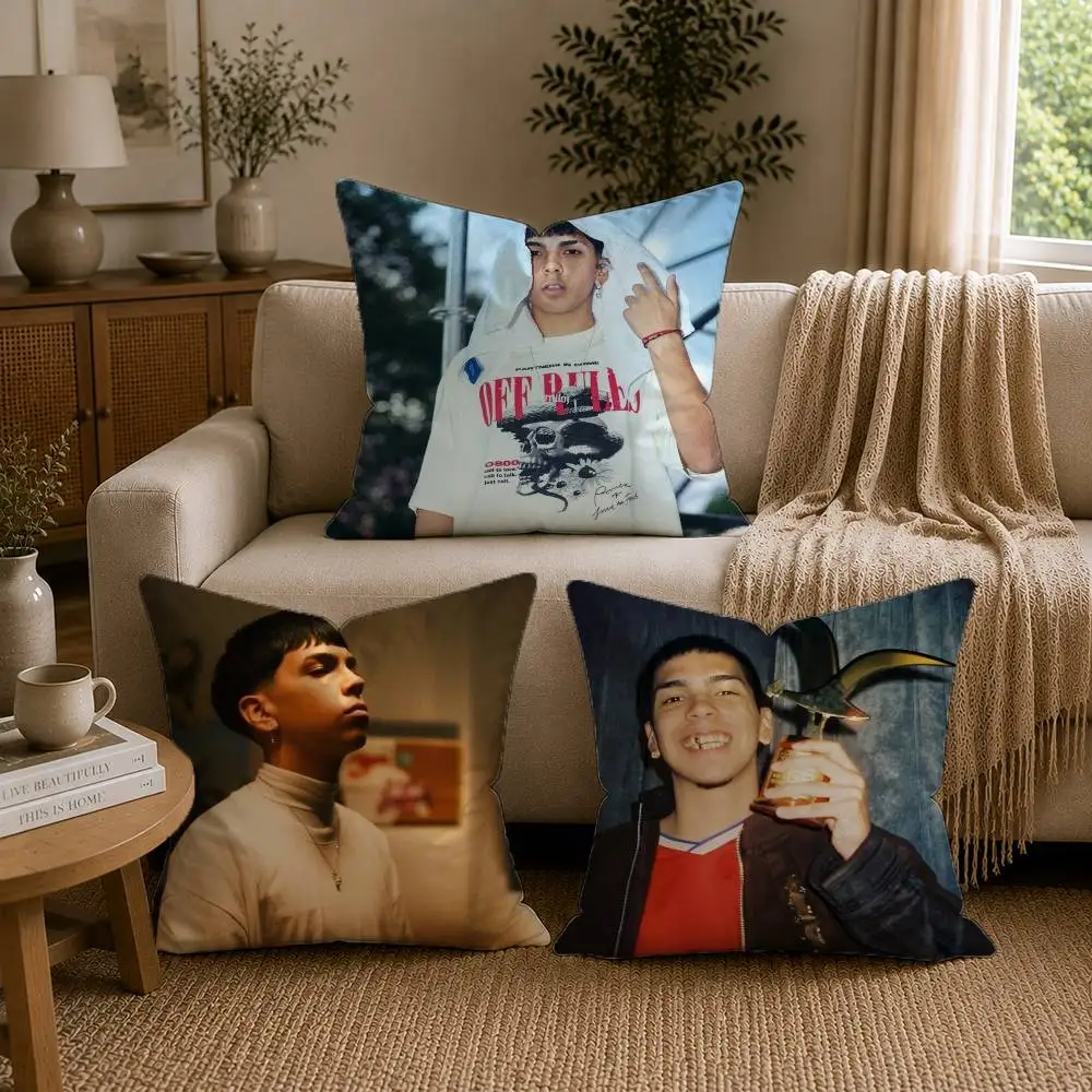 F-Famous Argentine Rapper Milo J Pillow Case for Sofa Living Room Home office Decor Protective Cover