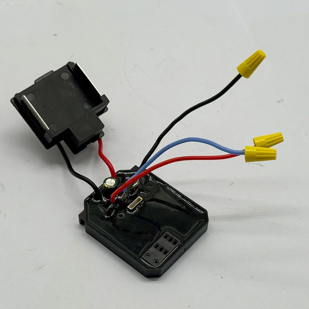 Replacement Brushless Drill Control Board 21V 8-Pin for Cordless Drill Motor Control Compact 62x52x8mm Metal Plastic