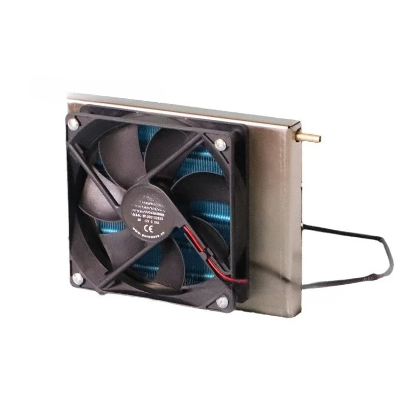 Miniature Condenser Mini Radiator Copper Tube Fin Air Cooled Evaporator Small Heat Exchanger