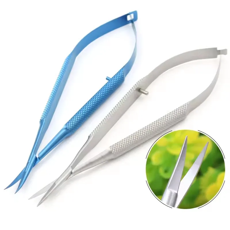 Professional Titanium Micro Scissors for Microscope Use, Delicate Electronics Repair & High-Precision Craftsmanship