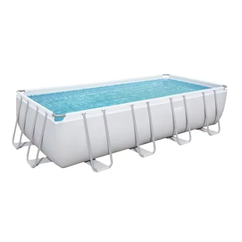

56466 5.49mx2.74mx1.22m Rectangular Frame Steel Swimming Pools for Wholesale