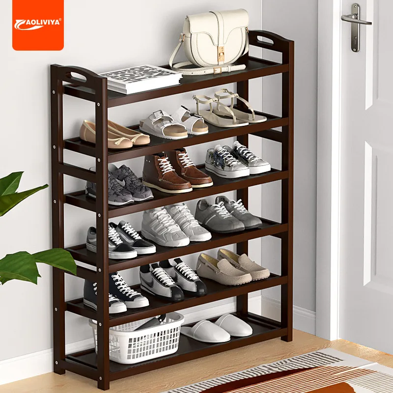 

Aoliviya Shoe Rack New Space-Saving Storage Simple Door Home Bedroom Economical Beautiful Multi-Layer Shoe Cabinet Storage Rack