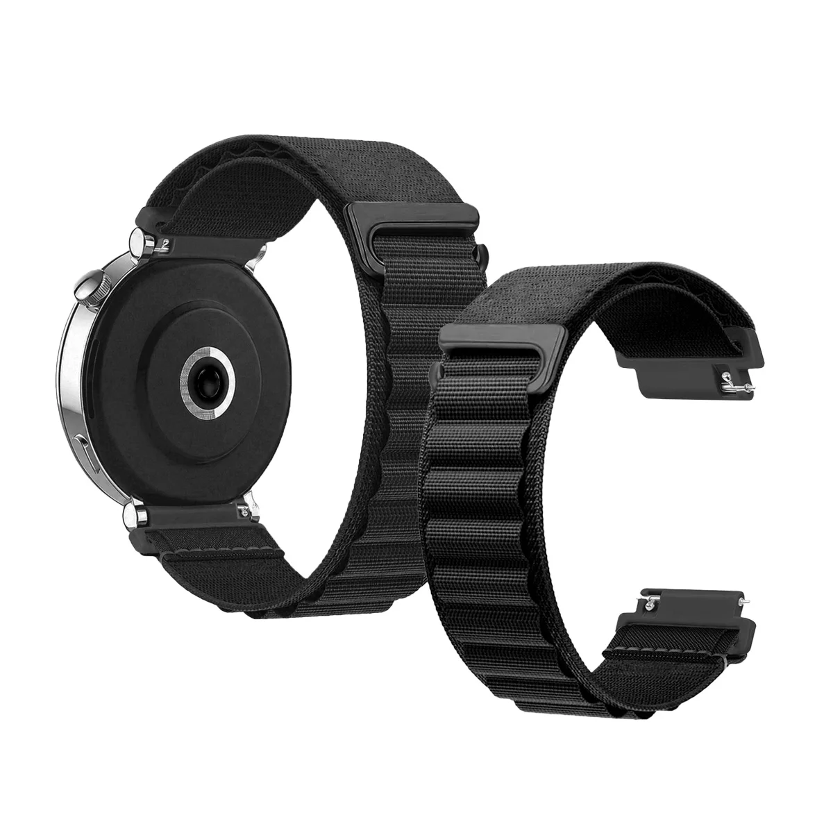 20mm 22mm Nylon Alpine Loop Strap For Samsung Watch 7 6 5 4/Huawei Watch5/4/3/GT6 5 4 Pro Wristband Amazfit Active 2/Bip 6 Band