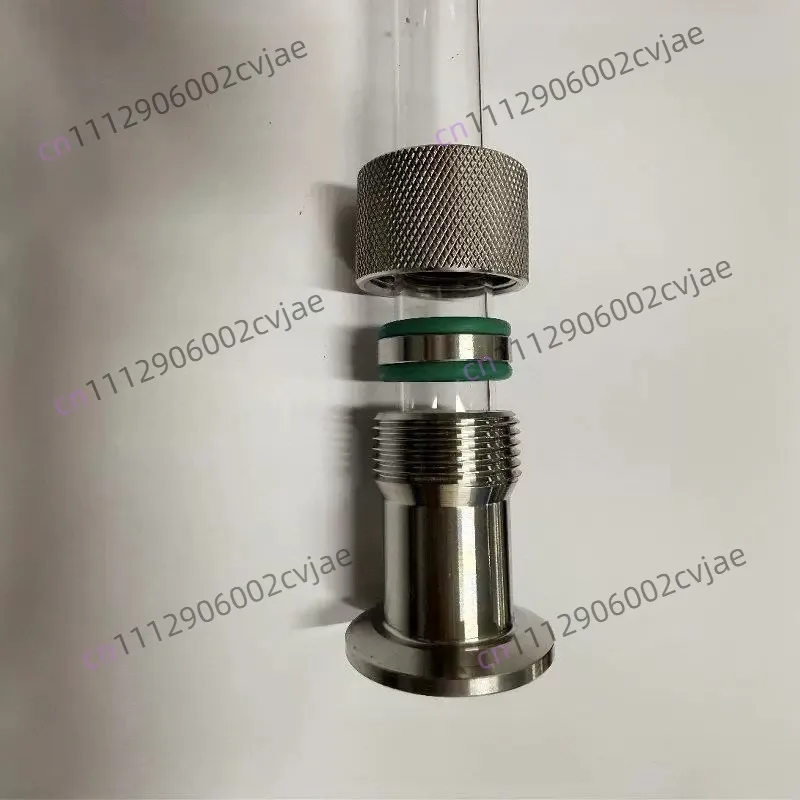 Kf25 Vacuum Pipe Fittings Stainless Steel Quartz Pipe Seal Fittings Tube Furnace Flange Fittings