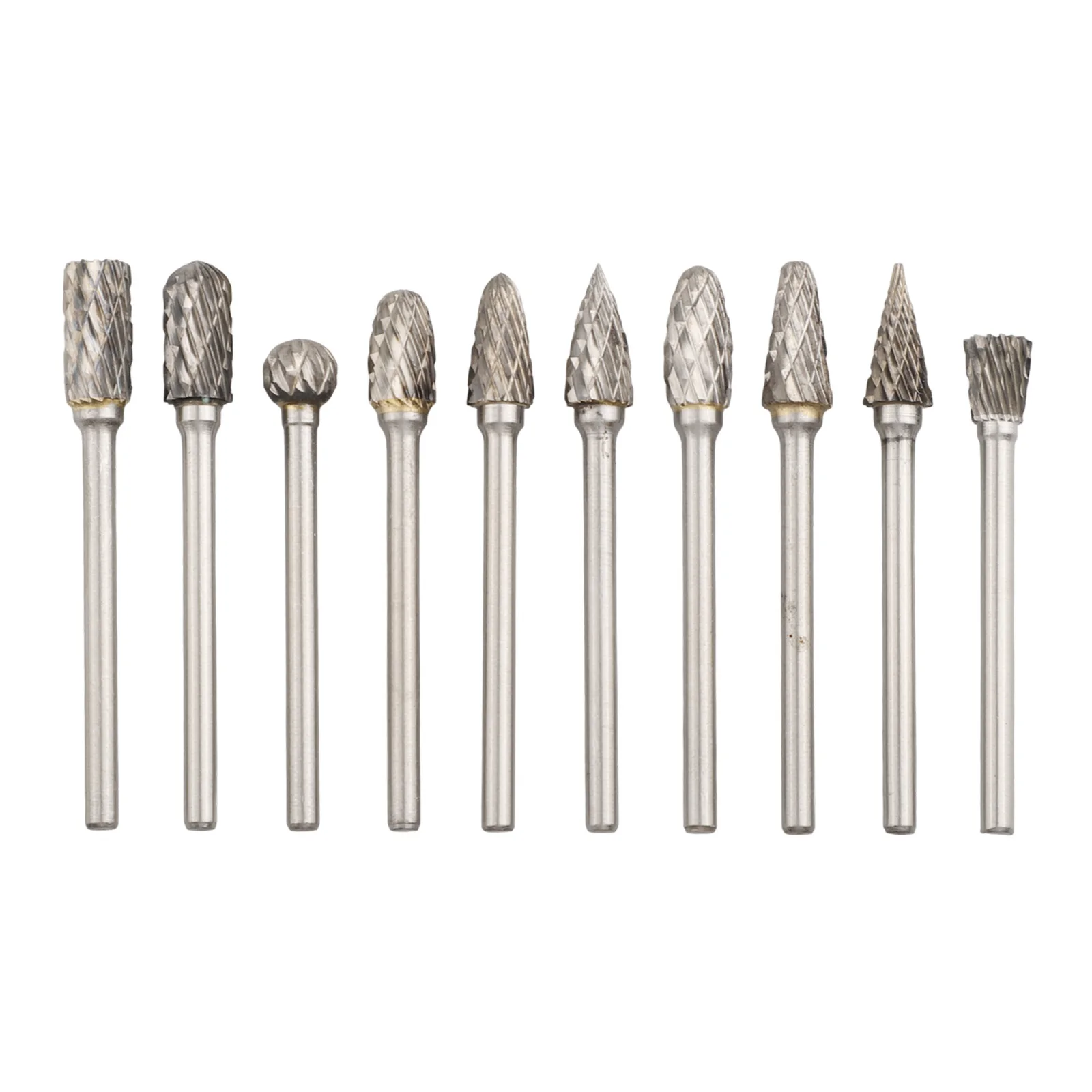 10-Piece Grinding Set Carbide Steel Grinding Heads DIY Projects High-quality Materials Variety Of Grinding Heads