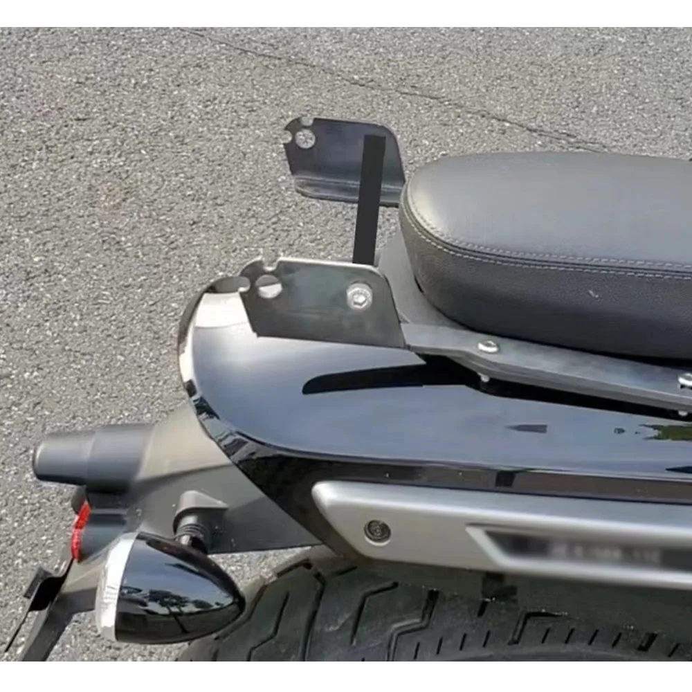 【Good quality】For QJ SRV700 700SRV 700 SRV Motorcycle Backrest Rear Passenger Sissy Bar Luggage Rack