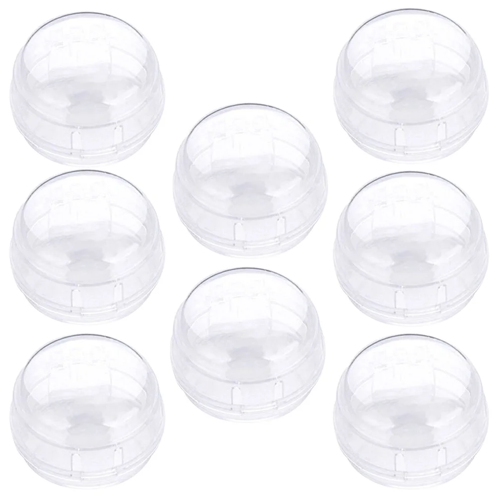 8Pcs Stove Knob Covers Child Safety Transparent Heat Resistant Universal Fit for Gas Oven Kitchen Protection Guard