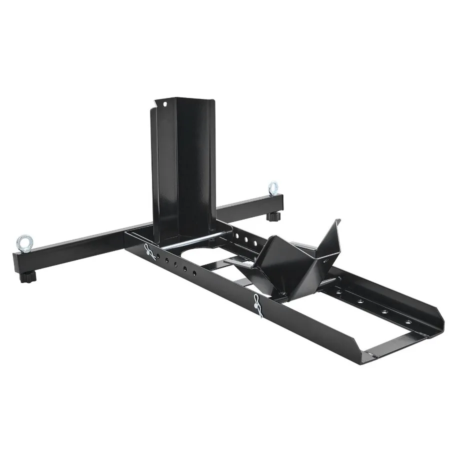 

Motorcycle Wheel Chock Upright 1800 lbs Capacity Heavyduty Steel Motorcycle Front Wheel Stand with 6 Adjustable Holes For 1522