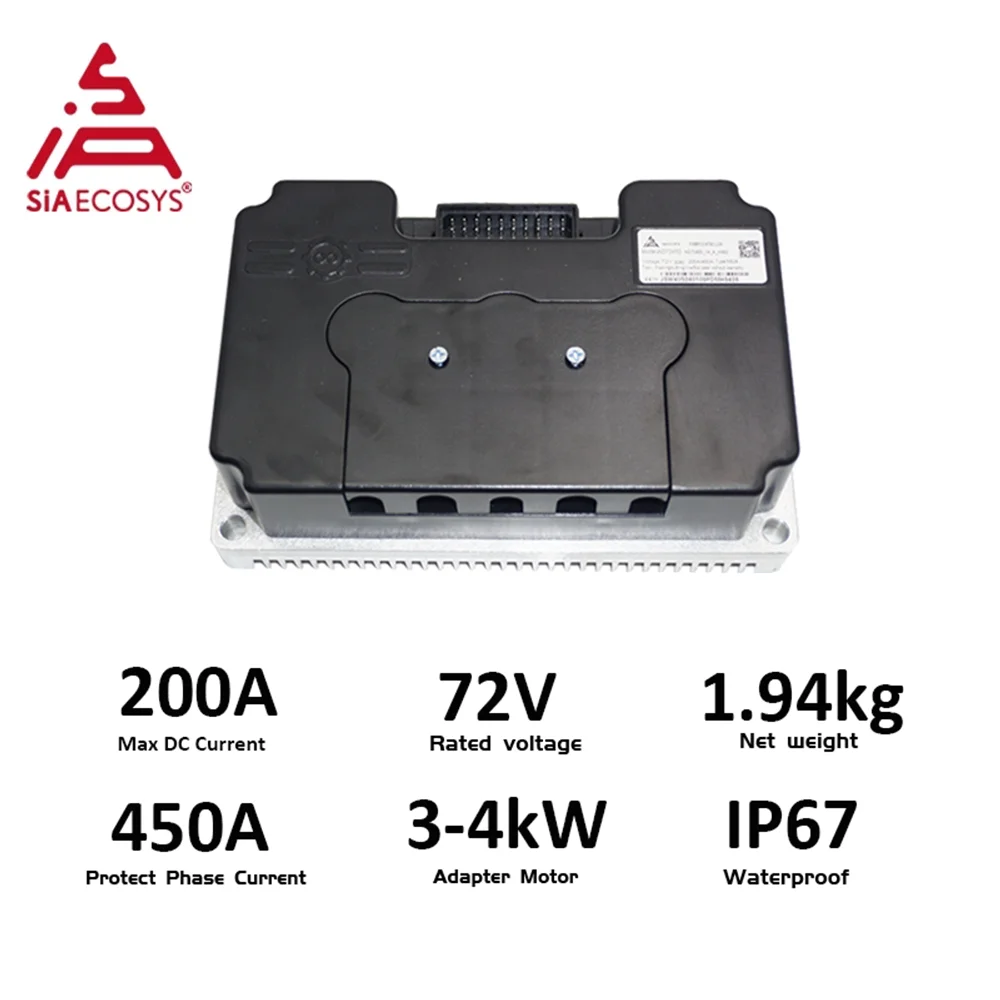 Fardriver ND72680 680A Controlador programable de pico Bluetooth con pantalla LCD CT-22 para motocicleta eléctrica