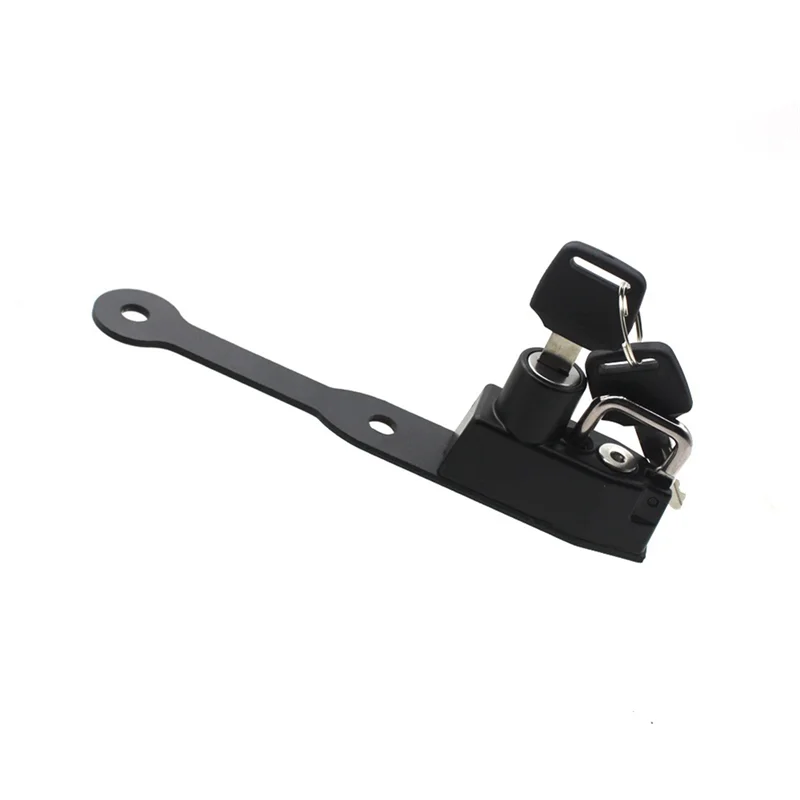 

Superior-Motorcycle Helmet Lock Side Anti-Theft Security Black With 2 Keys For Honda CB750 Hornet 23- CBR400R CBR500R CBR650F CB