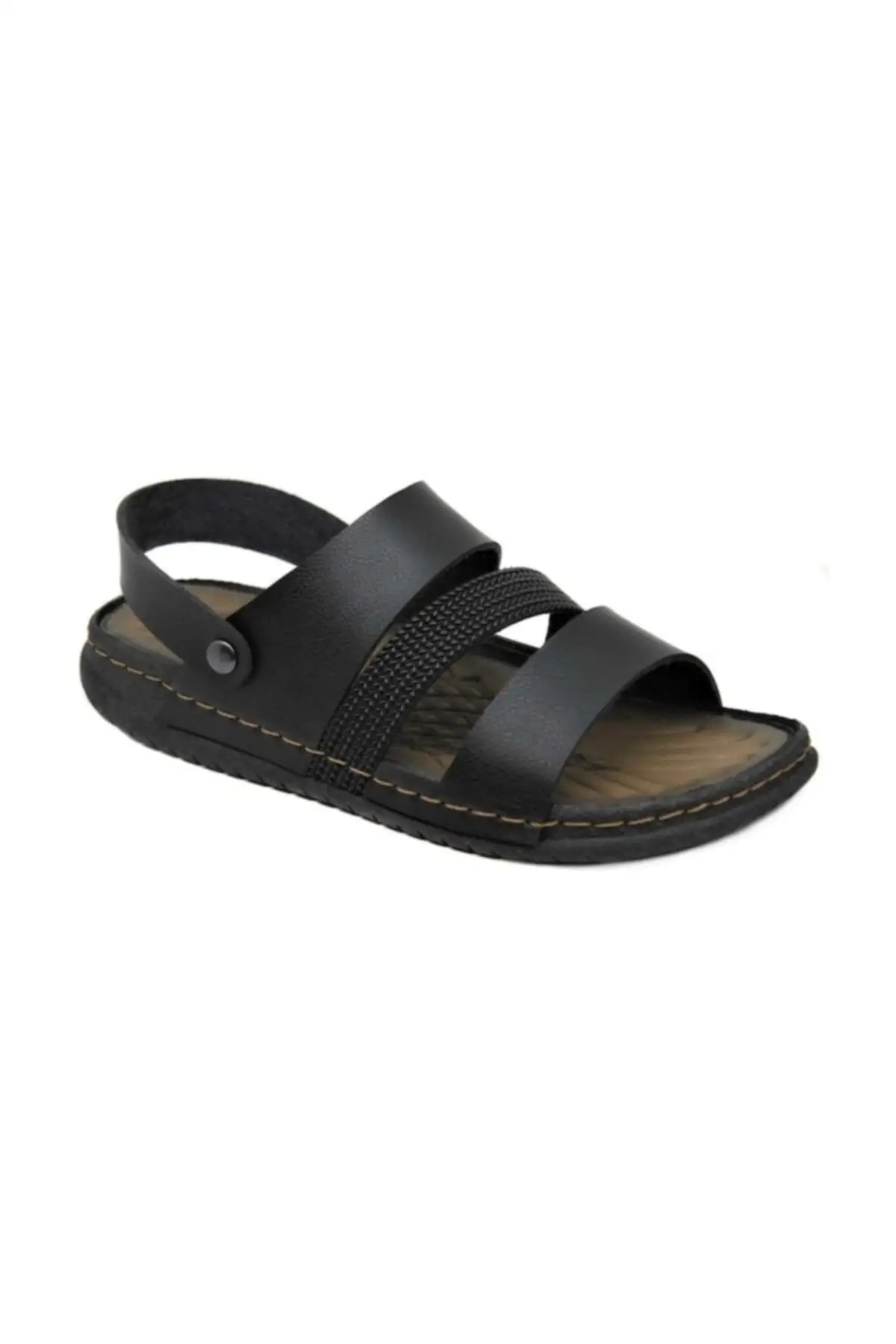 Men's Slippers Flip flops man Sandals Summer Shoes Double Buckle Comfortable Soft Sturdy Slippers Beach Hiking Shoes