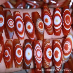 Brazil Sardonyx Sky Eye Horn Elbow Agate Tibet Beads Men's and Women's Diy Accessories Clavicle Chain Pendant