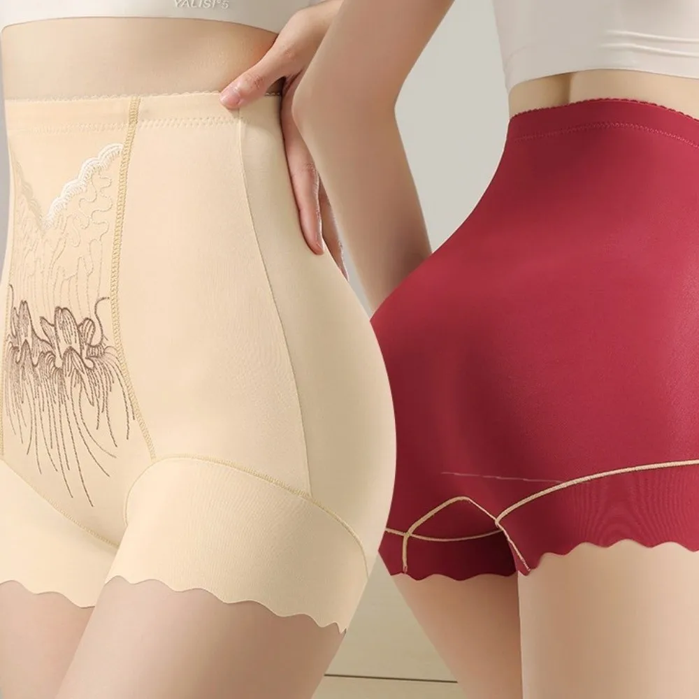 ارتفاع الخصر بعد الولادة محدد شكل الجسم ملابس داخلية التطريز زهرة بعقب رافع ملخصات البطن التعاقد مدرب خصر #3