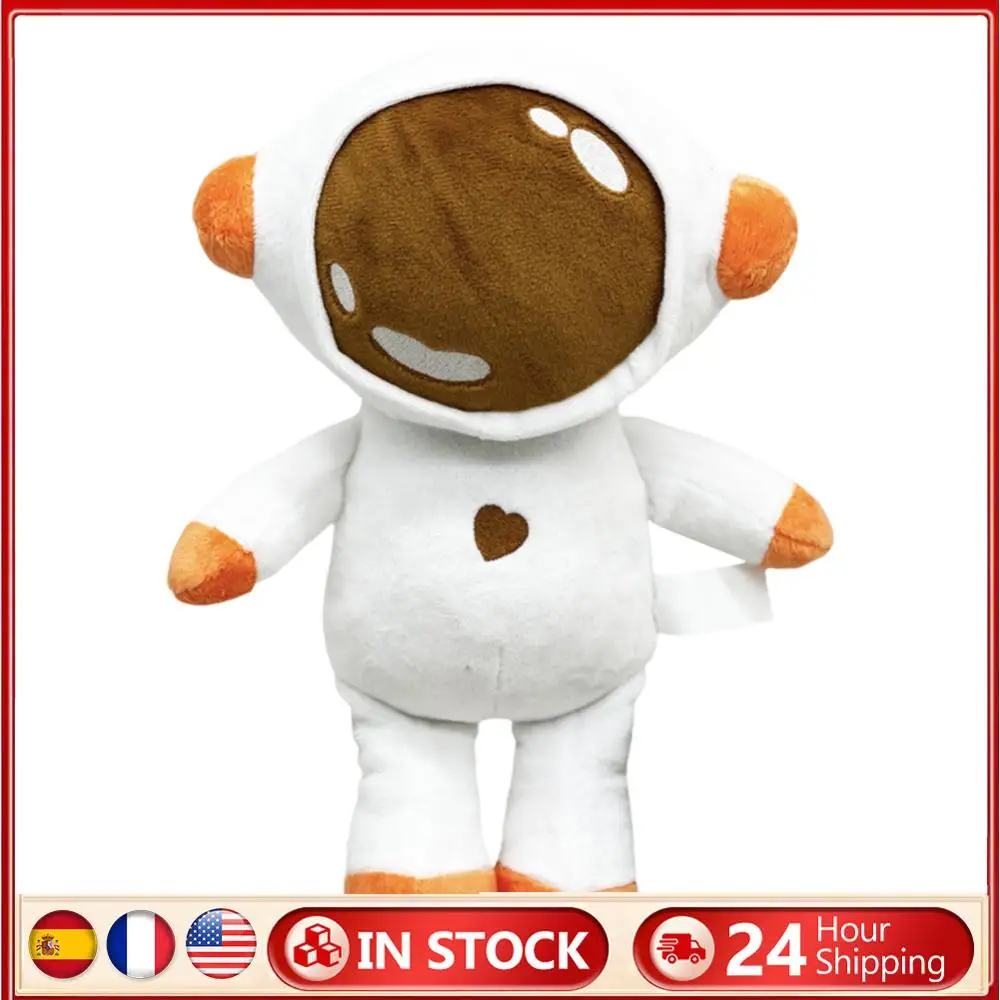 

Cute Plush Astronaut Figurine PP Cotton Stuffed Spaceman Toy 25cm Soft Spaceman Plushy Astronaut Doll for Sleeping Soothing