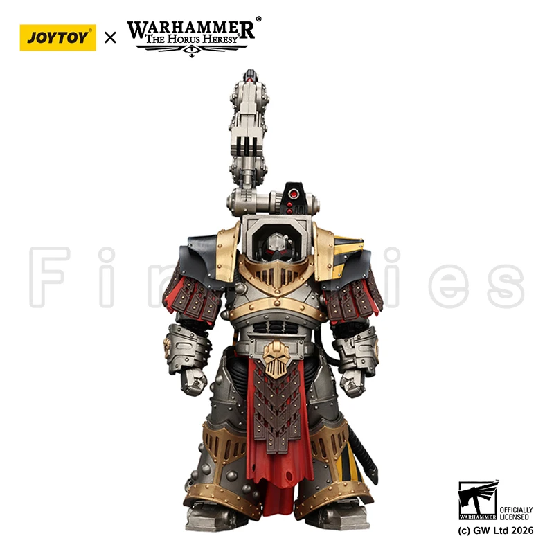 

[Pre-Order]1/18 JOYTOY Action Figure The Horus Heresy Iron Warriors Warsmithwith Graviton Crusher Hammer Anime Model Toy