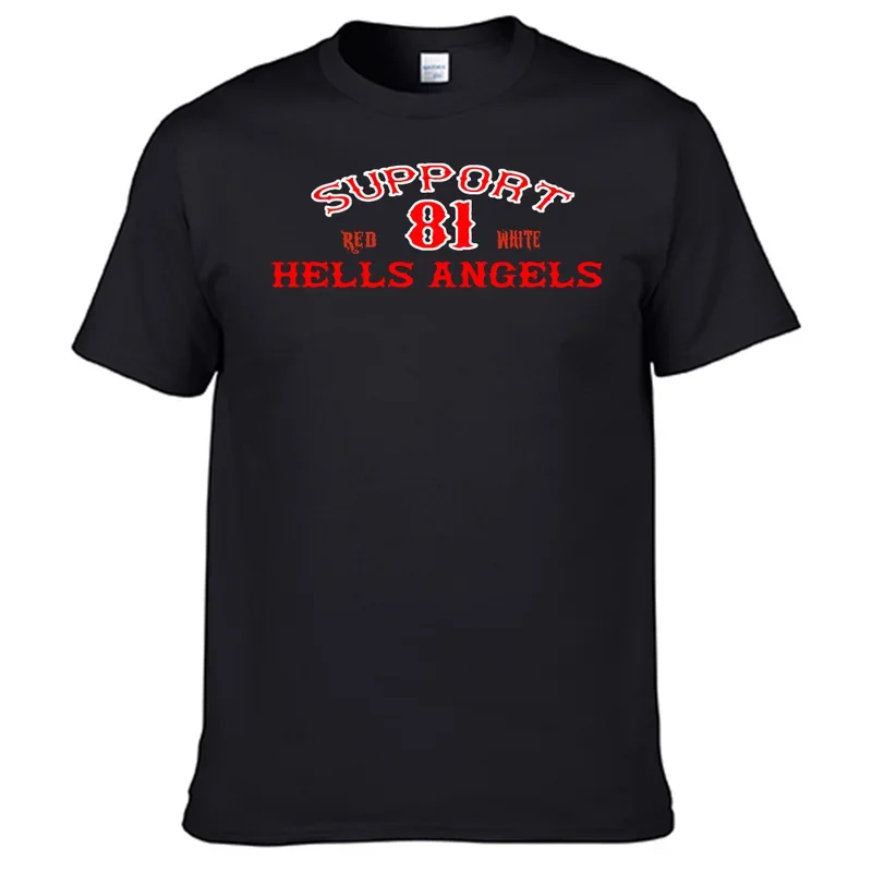 

Support 81 Hells Angels Shirt 100% Cotton Shirt N04