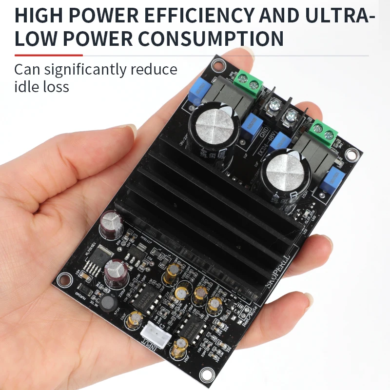 SOTAMIA TPA3251 HIFI Stereo Audio Amplifier 2.0 Channel Sound Amplifier Power Amplifier Board Home Audio Amplifier 300Wx2