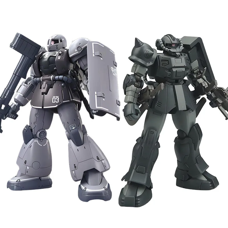 Oryginalny model do składania Bandai GUNDAM HGGTO YMS - 03 WAFF&YMS - 11 ACT ZAKU (KYCLIA'S FORCES) 1/144 Figurka Anime Zabawki do Składania