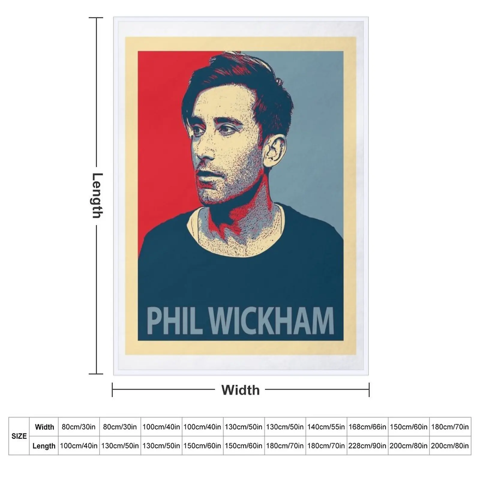 Phil Wickham Throw Blanket Multi-Purpose Warm christmas decoration Blankets Sofas Of Decoration Stuffeds Custom Blankets