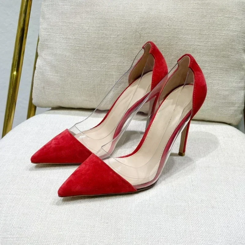 

European and American style luxury new pointed single shoe nightclub sexy temperament French work shoes Women's high heels