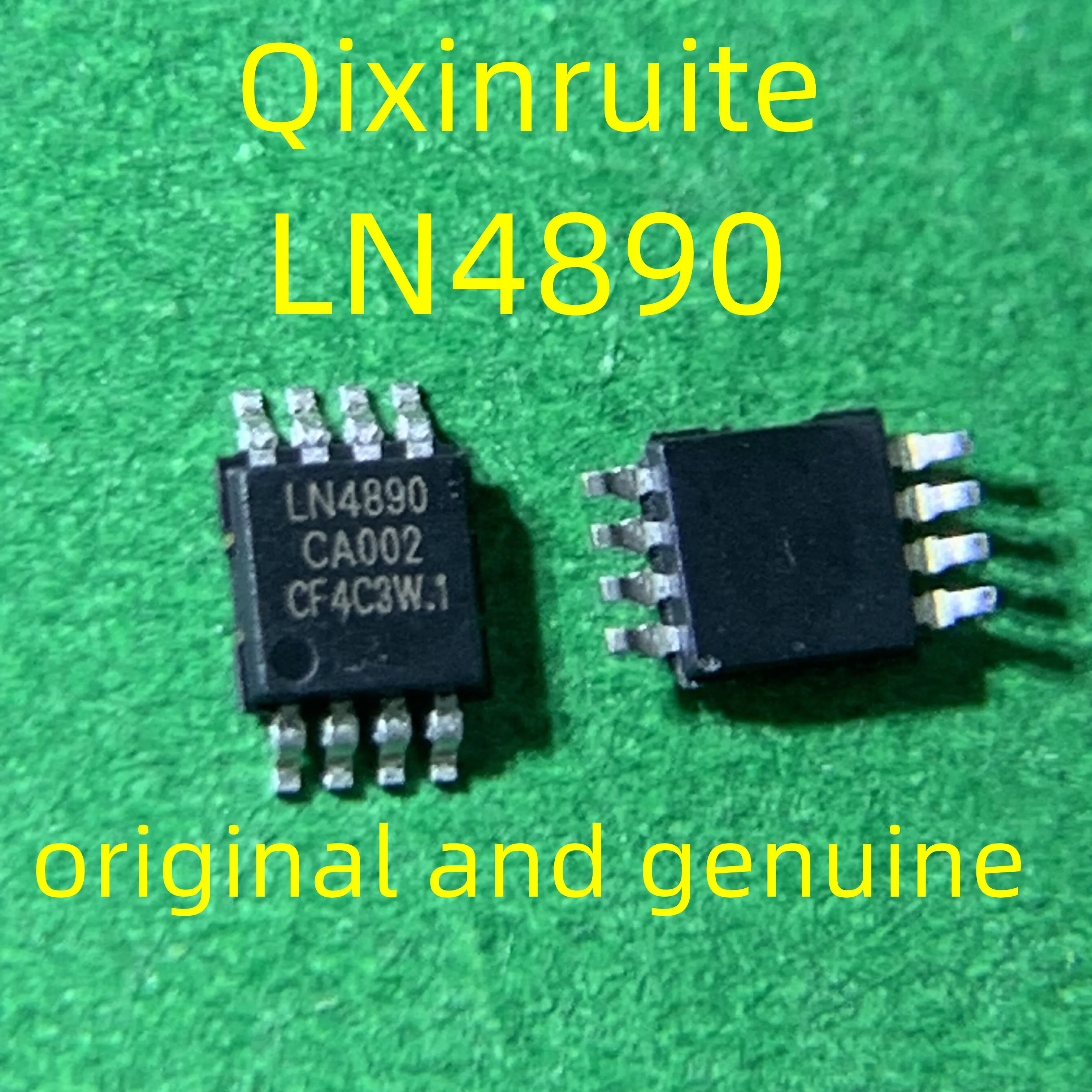 Qixinruite  LN4890 chip MSOP8 audio power amplifier IC，original and genuine  。