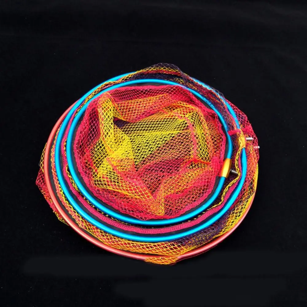 

Рыболовные сети из алюминиевого сплава, складная сетка, рыболовная совок, рыболовная ручная сеть 30-45 см, сверхлегкие углубленные рыболовные сети