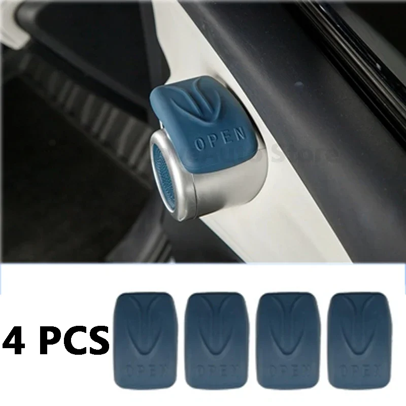 

For BYD Yuan Plus Atto 3 2021 2022 2023 Car Silicone Inner Handle Center Control Gear Silicone Protective Cover Accessories