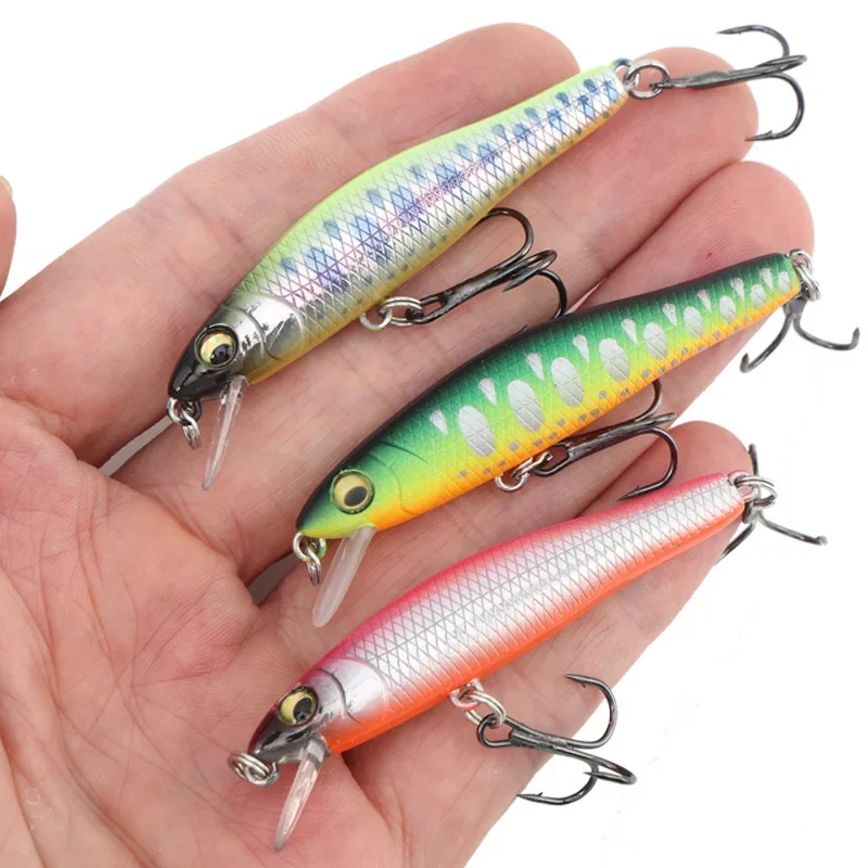 

ZWICKE 58mm 3.9g 1Pcs Sinking Minnow Wobbler Fishing Bait Hard Bait Pesca Artificial Pike Seabass Carp Fishing Lure Minnow