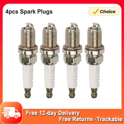 4 PCS Spark Plugs Replacement for Champion RC12YC Briggs and Stratton132 12-S JD M78543 531308128 Lawn Mower Engine Spark Plugs