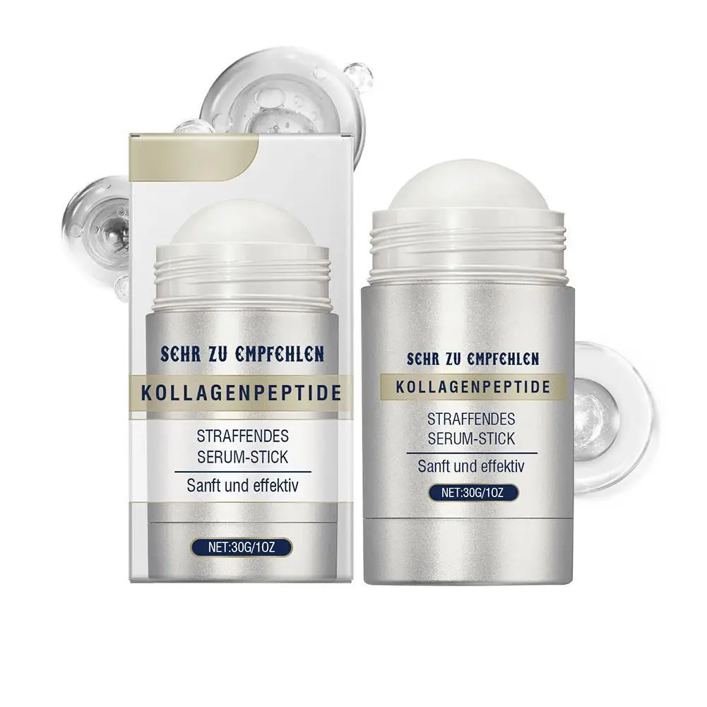 

30g Collagen Peptide Firming Essence Stick Moisturizing Multi Balm Brighten Dull Multi Balm Stick Hydrating Reduce Puffiness