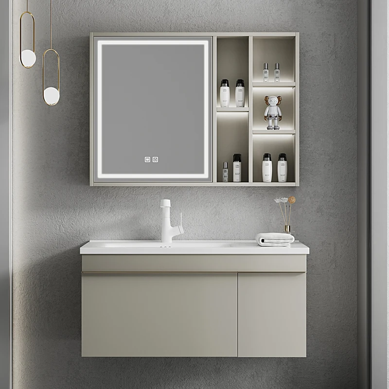 

+--Display Closet Bathroom Cabinet Partitions Storage Sink Quality Bathroom Cabinet Modern Simple Archivadores Trendy Furniture