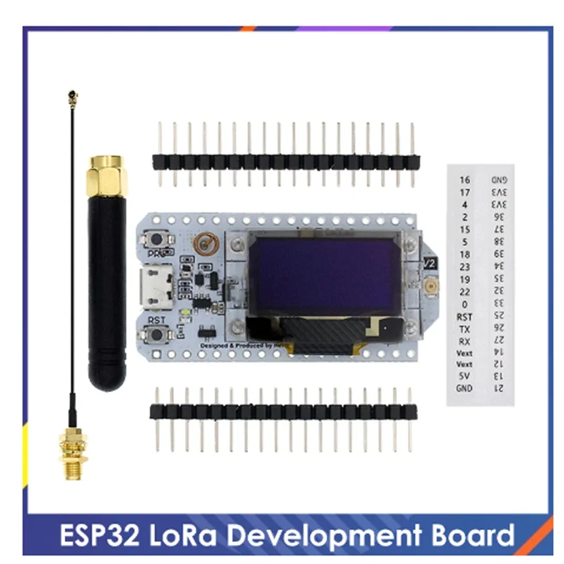 SX1276 SX1278 ESP32 LoRa 868MHz/915MHz 0.96 Inch Blue OLED Display Bluetooth WIFI Kit 32 Development Board