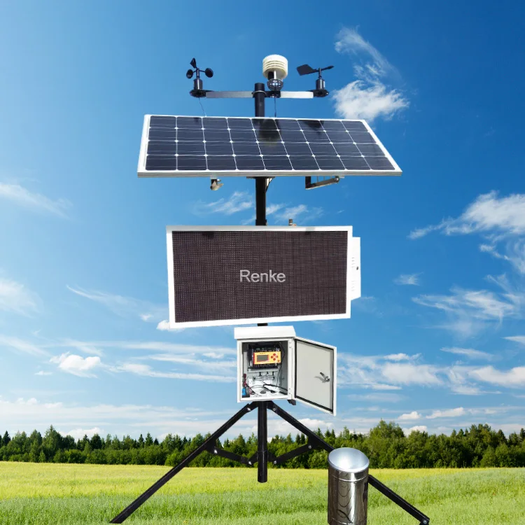 Professional automatic meteorological agricultural weather monitoring station modbus with outdoor sensor