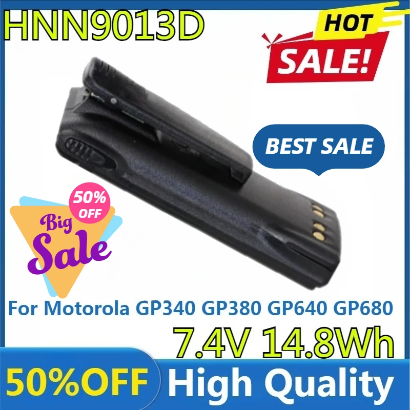 Для Motorola GP340 GP380 GP640 GP680 HT1250 HT750 GP328 PRO5150 MTX850 PR860 PTX760 GP338 Новый аккумулятор 7,4 В 14,8 Втч HNN9013D Для Motorola GP340 GP380 GP640 GP680 HT1250 HT750 GP328 PRO5150 MTX850 PR860 PTX760 GP338 Новый аккумулятор 7,4 В 14,8 Втч HNN9013D