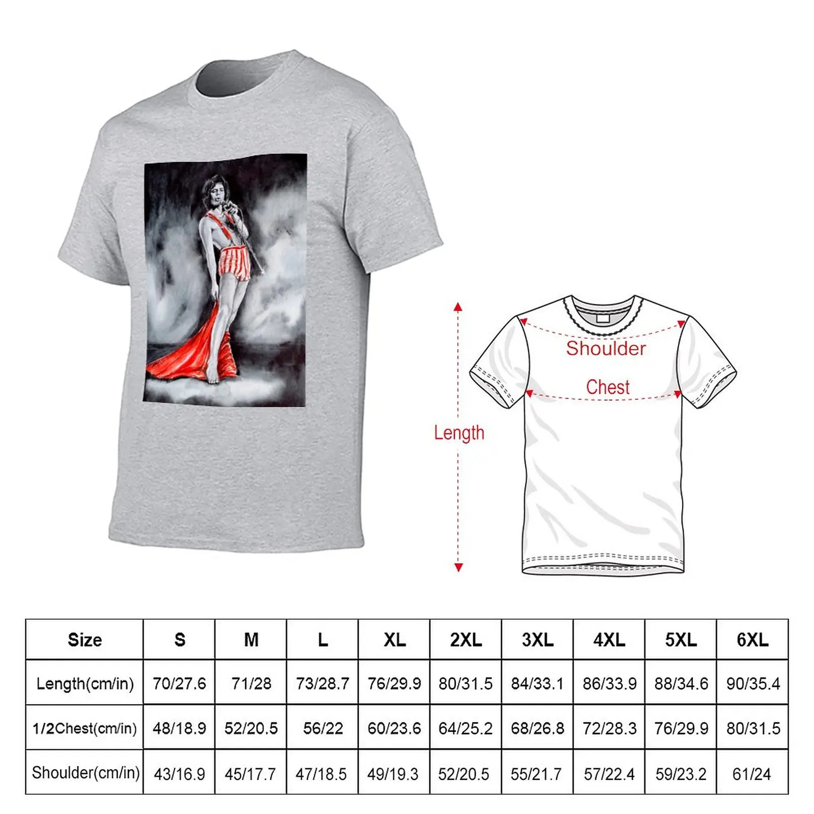 Passion Freddie T-Shirt Short sleeve tee Aesthetic clothing mens cotton t shirts