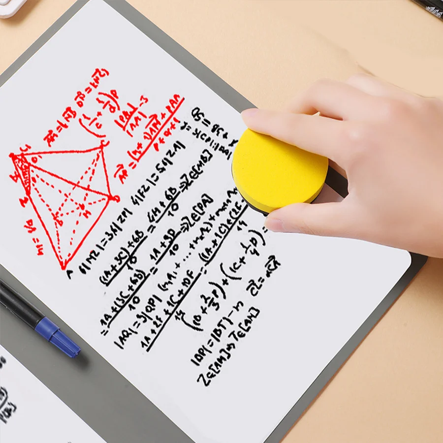 A5 Reusable Whiteboard Notebook Memo Book With Free Whiteboard Pen Erasing Cloth Weekly Planner Portable Notebooks