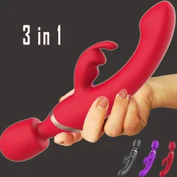 Powerful Clit Vibrators for Women AV Magic Wand Massager Dildo G Spot Female Clitoris Stimulator Girl Masturbator Adult Sex Toys