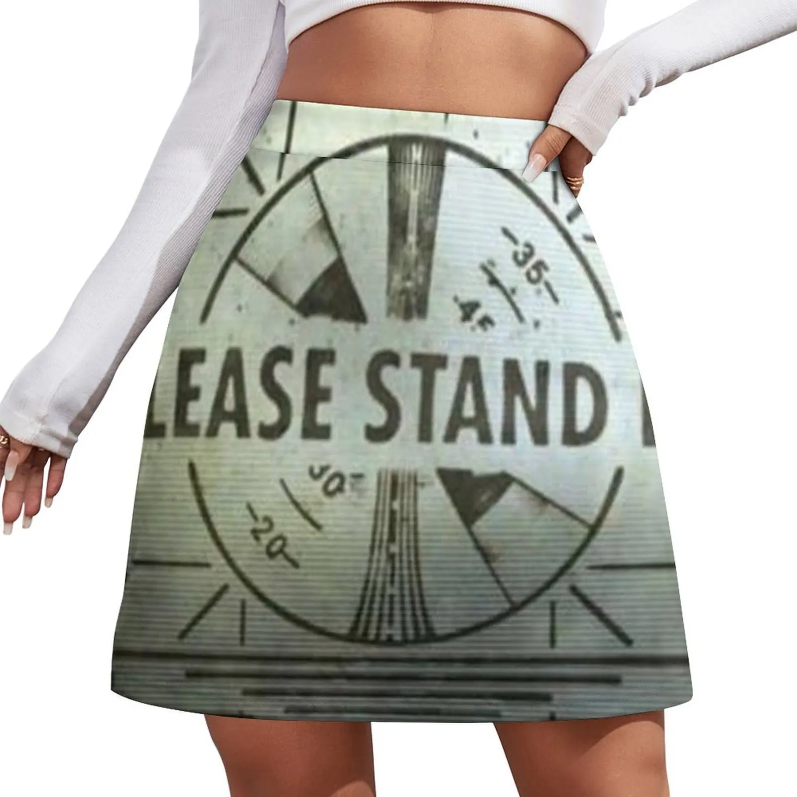 

Please Stand By Mini Skirt korean women's clothes luxury women skirts Women's clothing
