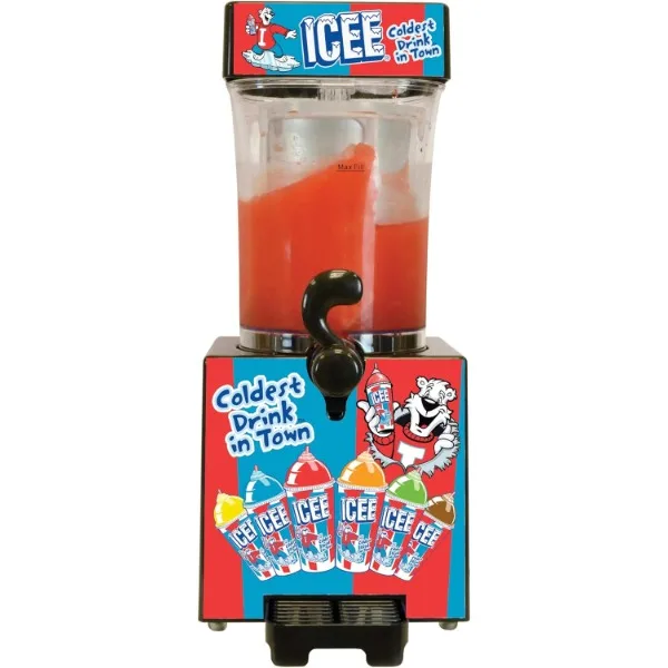 Iscream original ICEE Counter-Top berukuran ICEE Slushie Maker-spin Anda bahan yang telah dingin