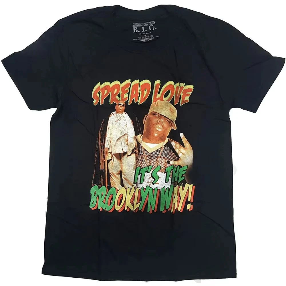 

Men Clothing Unisex American New Summer T-shirt Notorious Y2k Printed Streetwear Y2K T-shirt Street Hip-hop Cotton Loose T-shirt