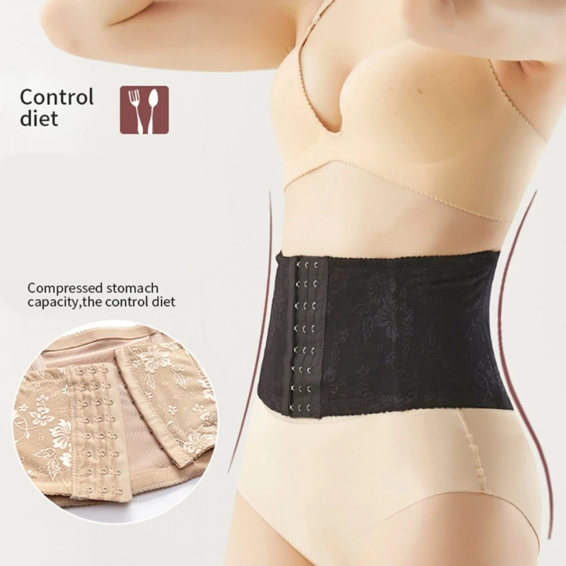 Corsé adelgazante posparto para mujer, moldeador de cuerpo elástico, recuperación, corsé de modelado, faja reductora de cintura