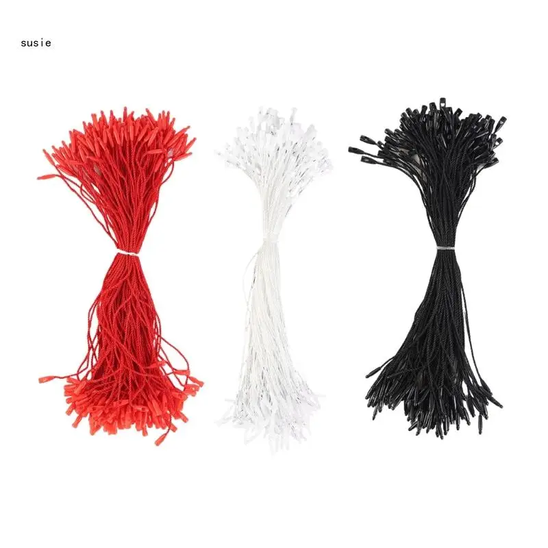 100x Textile Hanging Ropes, Soft and Strong, for Various Apparel Needs X7YA