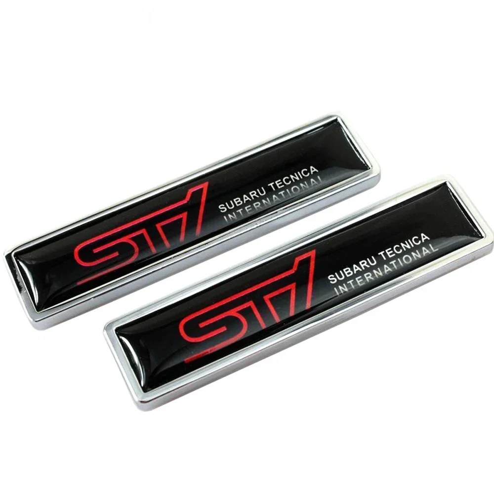 2Pcs Car Fender Side Emblem Sticker Auto Body Badge Decal Decoration for Subaru WRX DRL XV STI Outback Legacy Forester Impreza