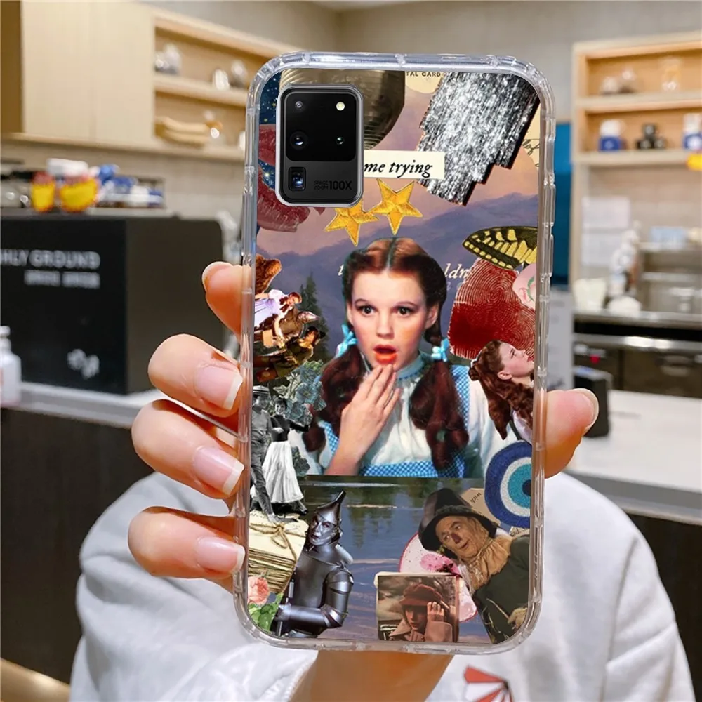 The W-Wizard of O-OZ Movie  Phone Case For Samsung Galaxy A52 A12 A51 S21 Edge S22ULTRA S23 S20LITE Plus ultra Transparent Cover