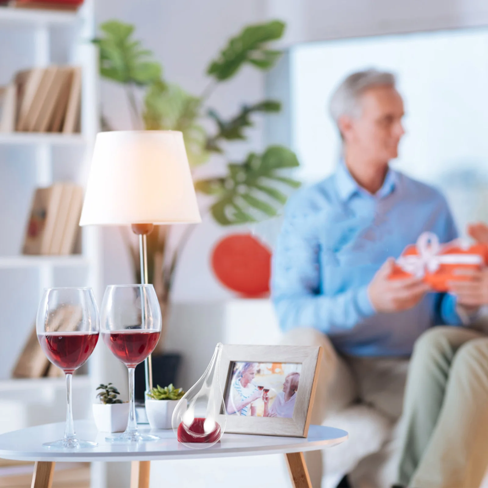 

10Pcs Transparent Teardrop Storage Boxes Clear Mini Organizer Plastic Jewelry Case Party Favor Container Holiday Decoration