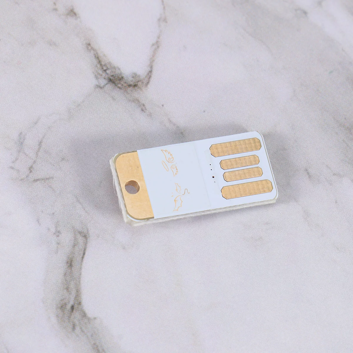 

5V 2- White Light Chip High Brightness Nonpolarity Double Side Insert for DIY USB Lighting Computer Outdoor